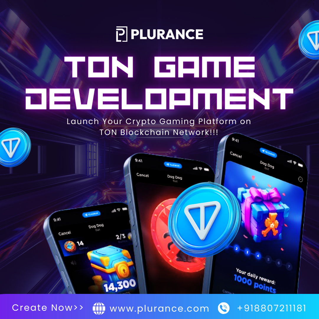 Access Our Top-Rated Ton Blockchain Game Development Services