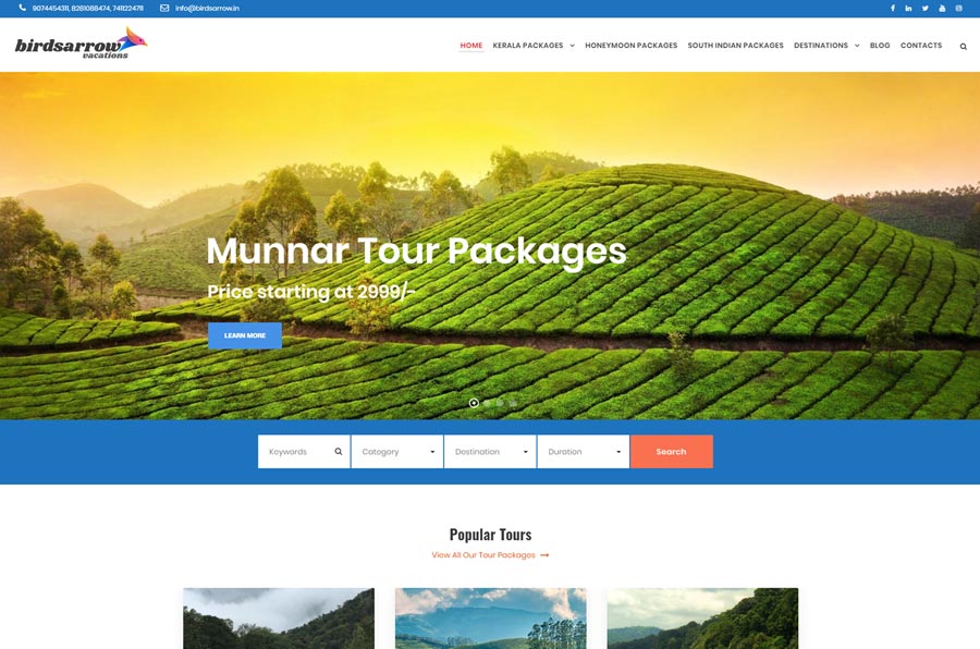 Explore Travel Website Design Company For Desired Travel Websites