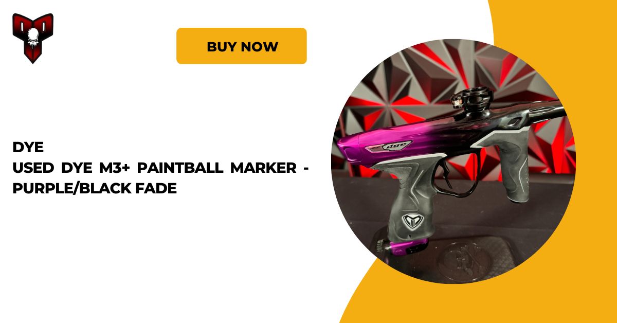 Dye Used Dye M3+ Paintball Marker - Purple/Black Fade