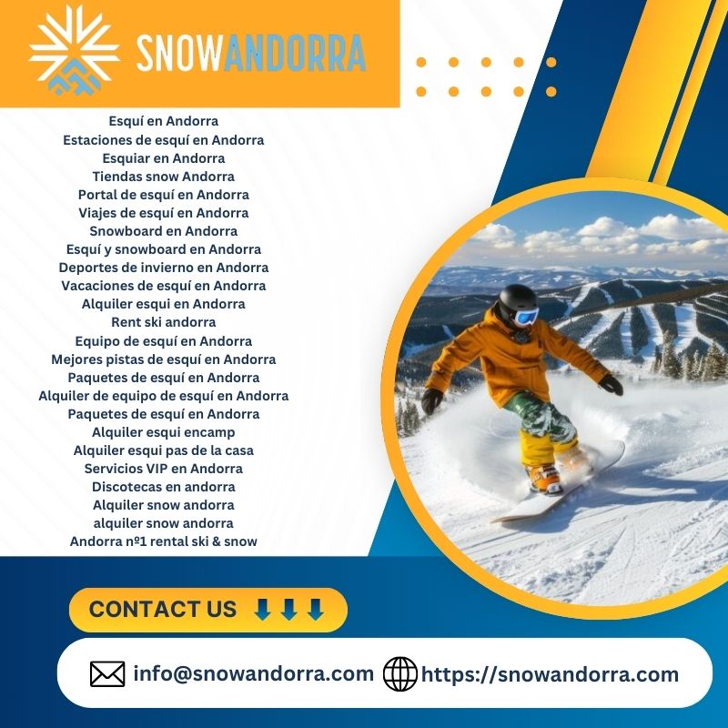 Equipo De Esquí En Andorra