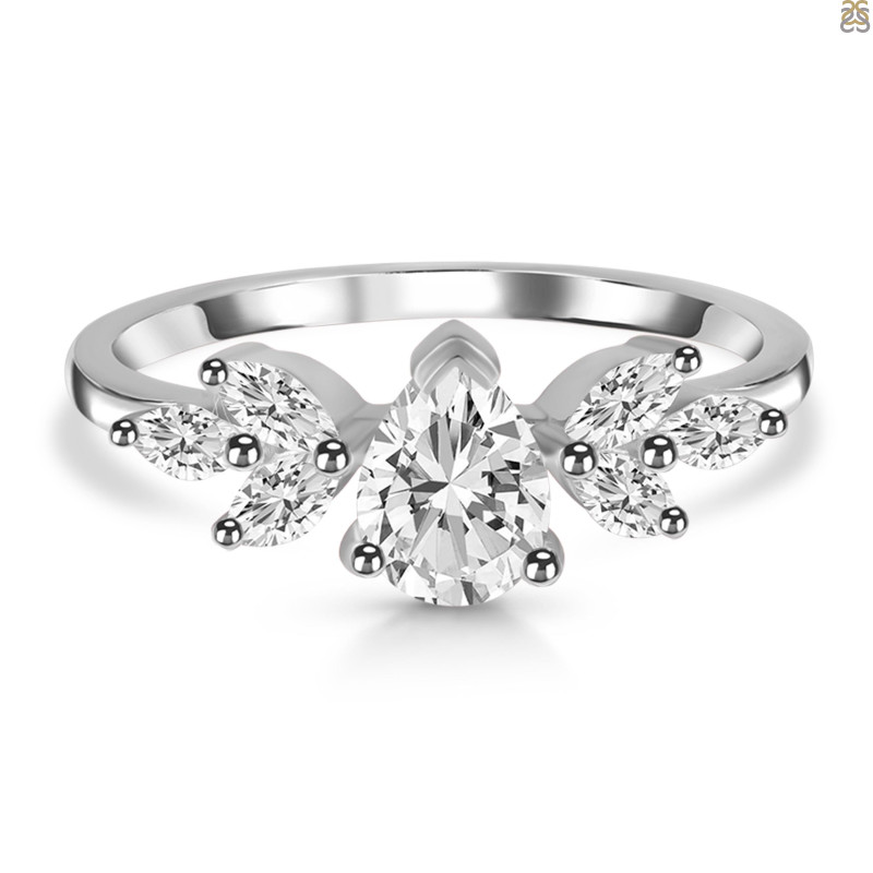 Eternal Glow: White Topaz Elegance