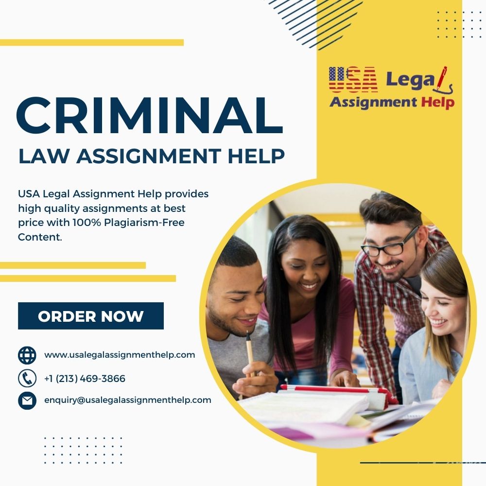 Criminal Law Assignment Help Is Available At Low Prices